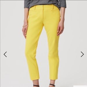 LOFT Julie Fit Cropped Pant